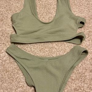 Shein Green swimsuit